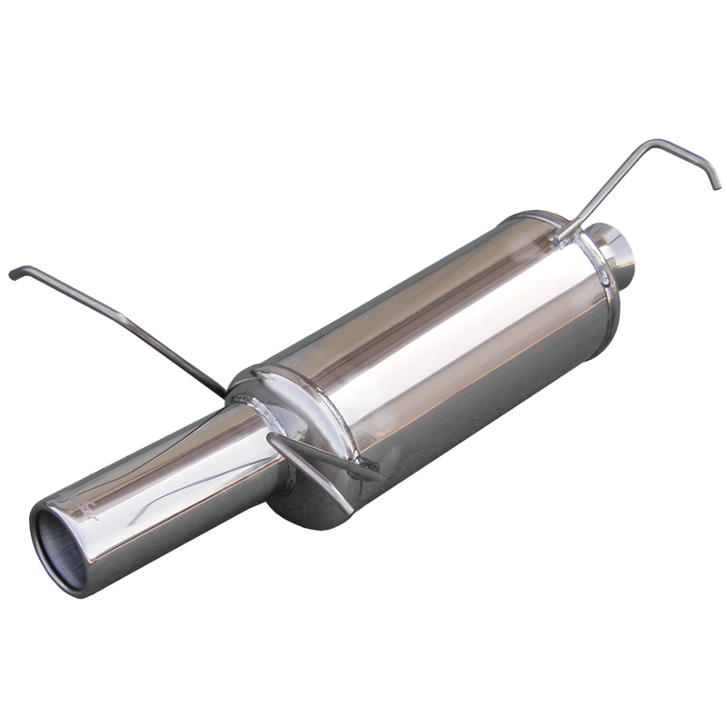 100% Inox Échappement Sport sur mesure pour Citroën AX 1.4 GTi (100cv) 80mm