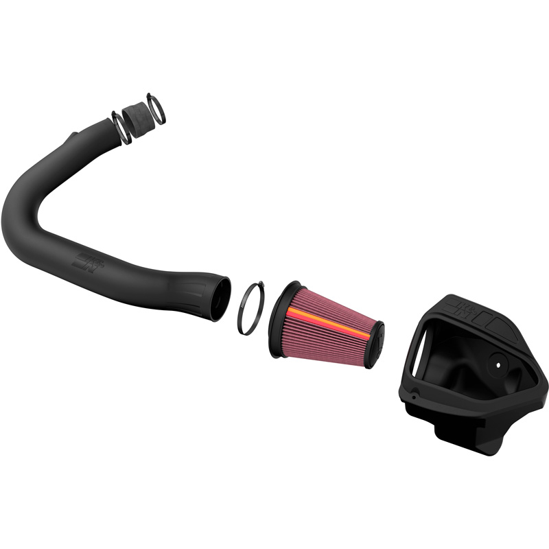 K&N NextGen d'admission d'air froid  sur mesure pour Dodge Charger/Challenger & Chrysler 300(C ) 3.6L V6 2011-2023 (50-2544)