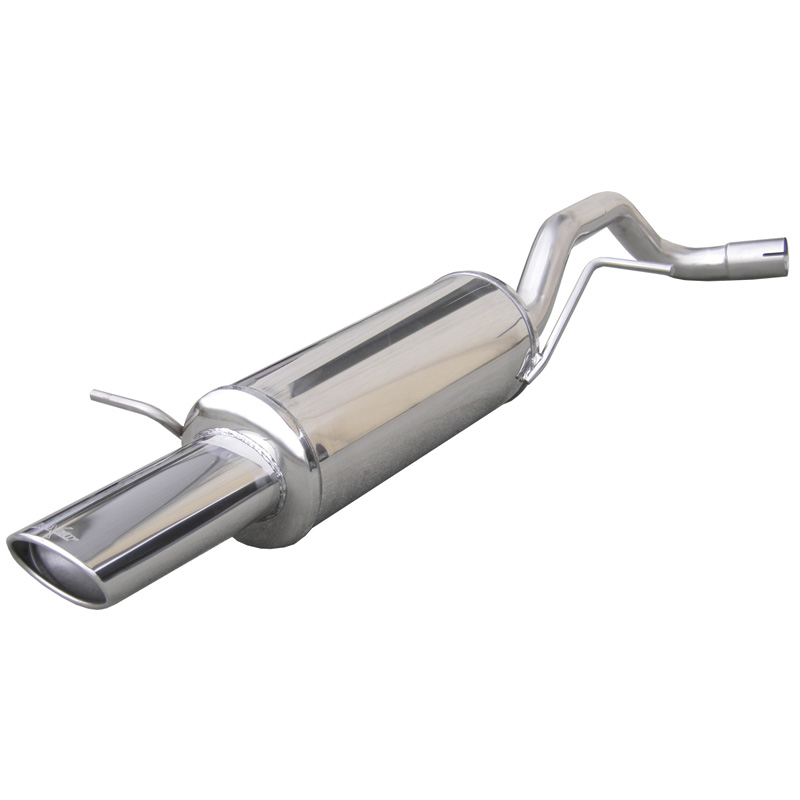 100% Inox Échappement Sport sur mesure pour Seat Ibiza 6L 1.8T 20v FR 2002- 120x80mm