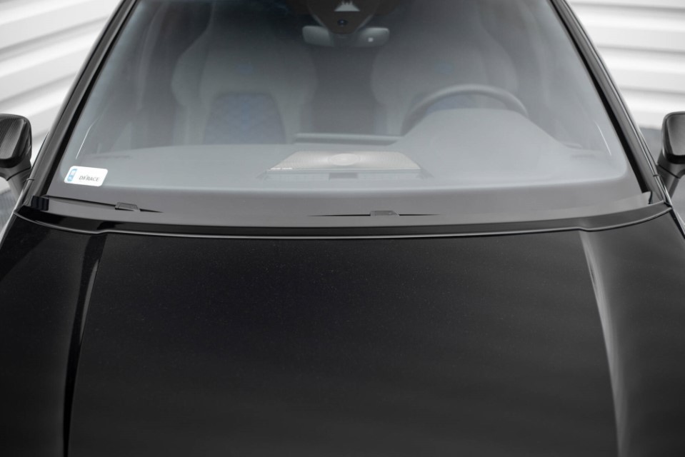 Motorkap Spoiler Volkswagen Golf 8 alle Maxton Glans Zwart