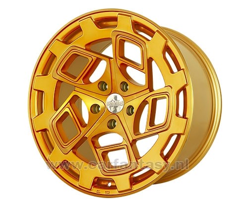 RADI8 CM9 8.5/9.5x18 5x100 35 Brushed Gold 66,6 Velgen