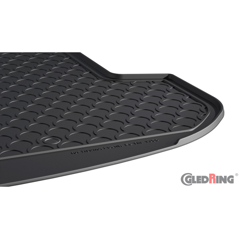 Coquille coffre-arrière Rubbasol (caoutchouc) sur mesure pour Hyundai Santa Fé IV (TM) (5-Personnes) 2018- excl. Hybrid & PHEV