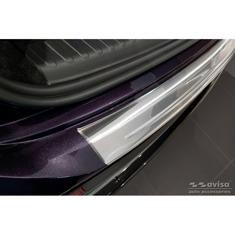 Protection de seuil arrière inox sur mesure pour Audi Q4 E-Tron 2021-