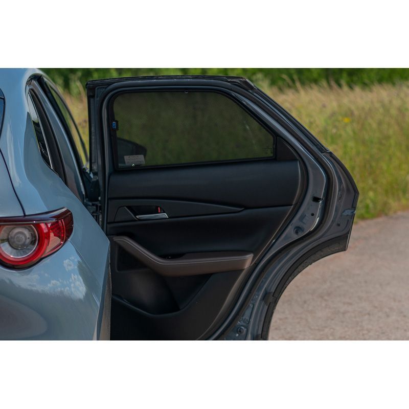 Set de Car Shades (portes arrières) sur mesure pour Mazda CX-30 5 portes 2020- (2-pièces)