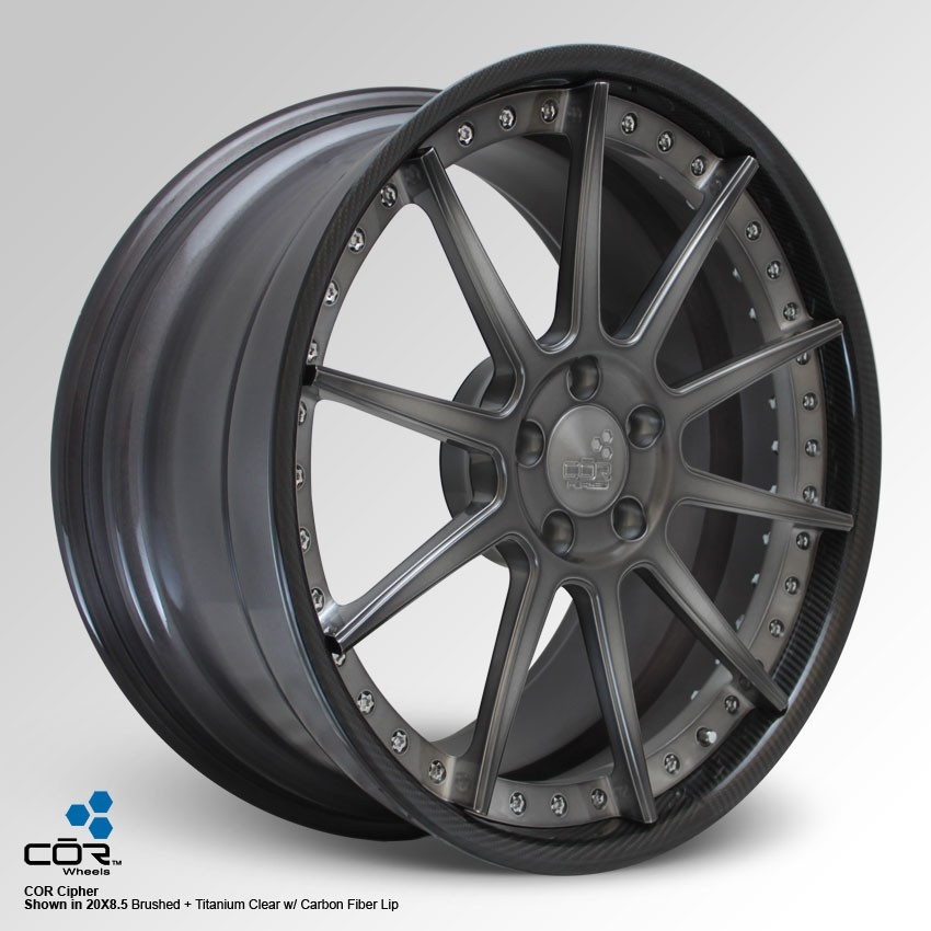 COR WHEELS Cipher Super Concave 21x9.0J 5x100