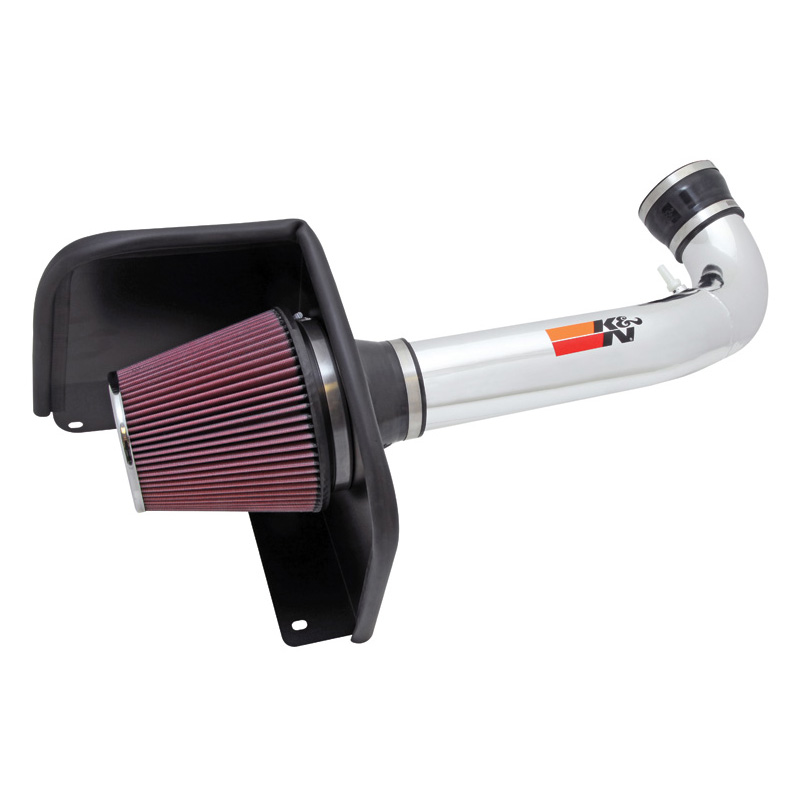 K&N Kit d'admission High Performance sur mesure pour Chevrolet Tahoe/Silverado/Suburban & GMC Sierra/Yukon & Cadillac Escalade 4.8/5.3/6.0/6.2L V8 2009-2014 (77-3070KP)