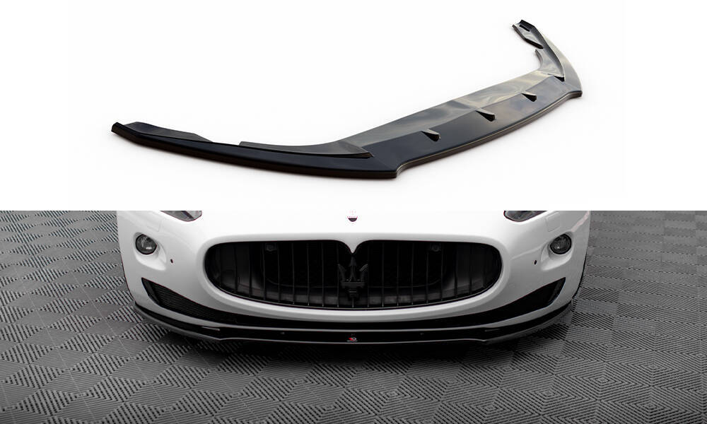 Voorspoiler Maserati Granturismo Maxton Glans Zwart