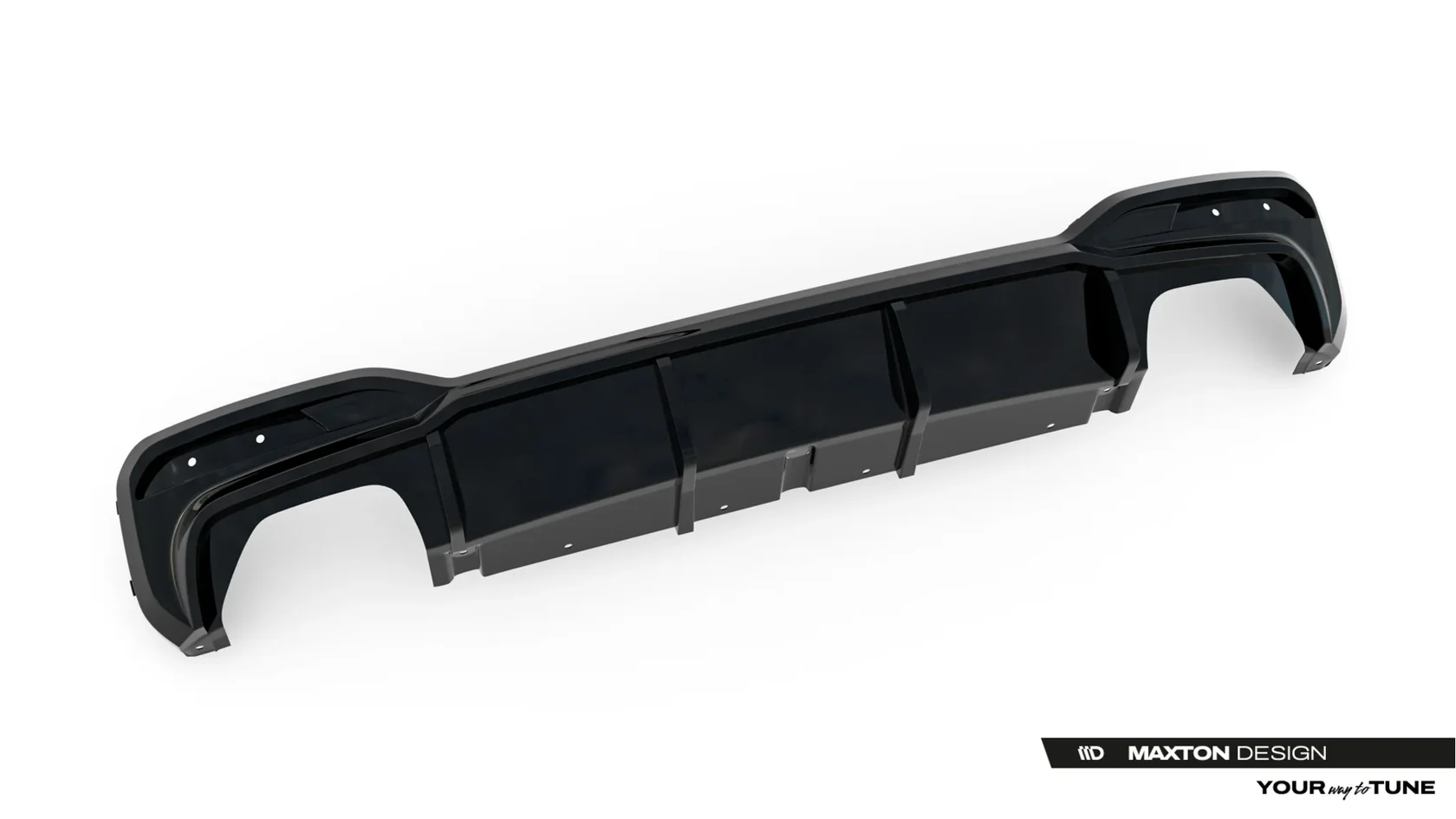 Diffuser passend voor BMW 5 M-Pack Sedan / Touring G30 / G31 / G30 Facelift / G31 Facelift