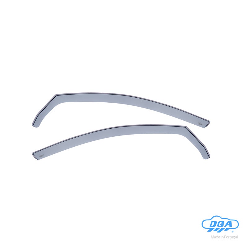 DGA Déflecteurs d'Air sur mesure pour Volkswagen Golf VI HB 5-portes 2008-2012 (2-pièces)