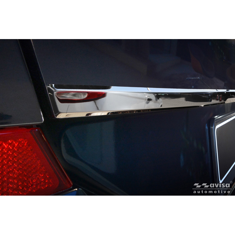Avisa Revêtement d'habillage du hayon du coffre inox Chrome sur mesure pour BMW X6 (G06) 2024- excl. M-Sport