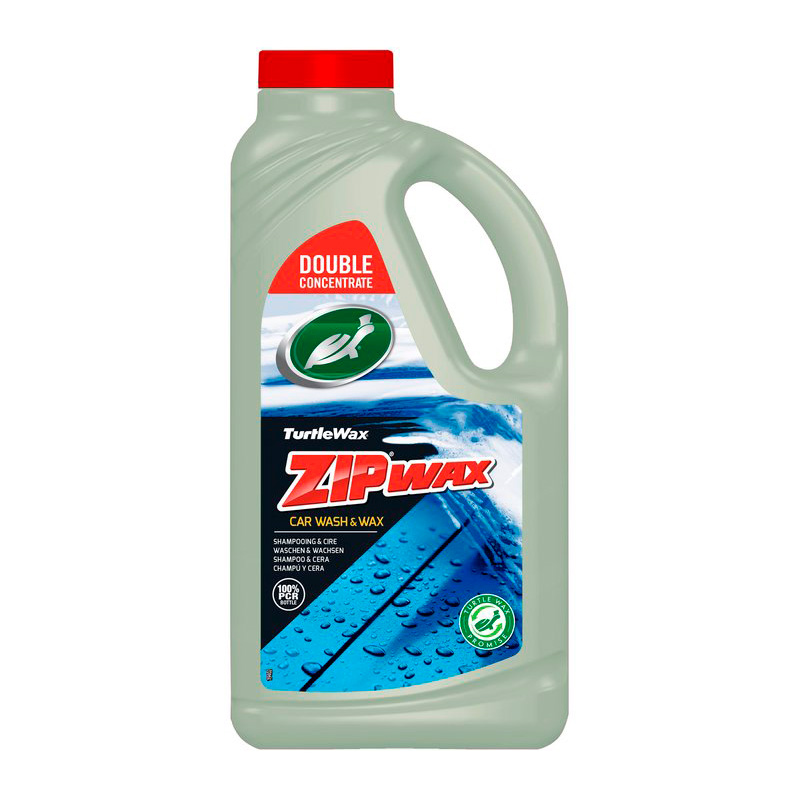 Turtle Wax 54142 Zip Wax Shampoo Double Concentré 1 Litre