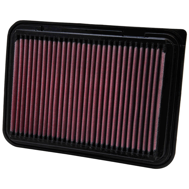 K&N Filtre à air sur mesure pour Toyota Auris 2007-2017, Avensis 2009-2017, Corolla 2007-2017, Matrix 2009-2013, RAV4 158cv 2009-2017, Verso 2010-2017, Yaris 2006-2017 (33-2360)