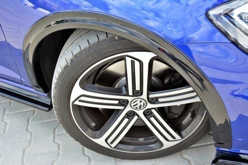 Spatbord Verbreders VW Golf 7.5 R Facelift Glans Zwart