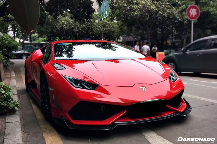 Lamborghini Huracan LP610 RZS Style Carbon Fiber Voorspoiler 2015-2020