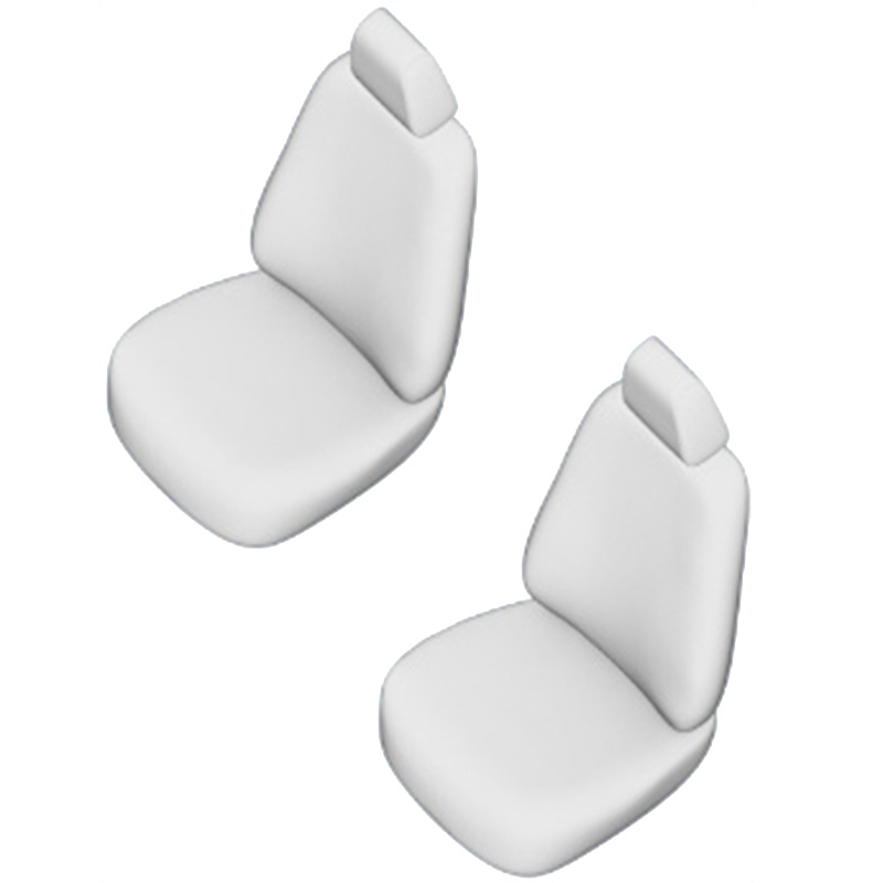 Original Design Housses de siège en tissu 1+1 sur mesure pour Citroën Berlingo/Peugeot Partner/Opel Combo/Toyota Proace City 2018-