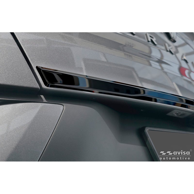Avisa Moulure de hayon en Inox Noir Chrome sur mesure pour Renault Arkana 2020-