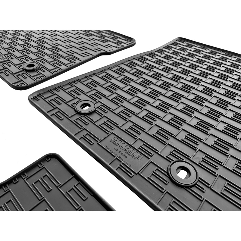 Set tapis de caoutchouc sur mesure pour MG 5 (EV) SW 2020- (4-pièces + points de fixage)