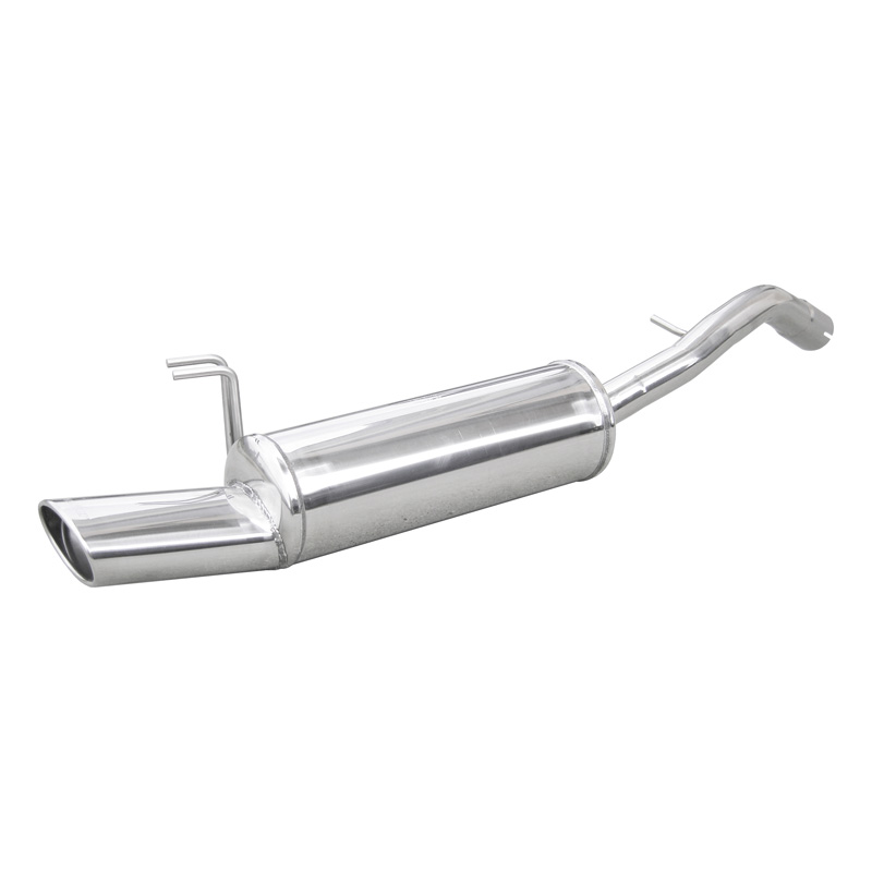 100% Inox Échappement Sport sur mesure pour Fiat Bravo 1.9 MJET 8v (120cv) 2007- 120x80mm