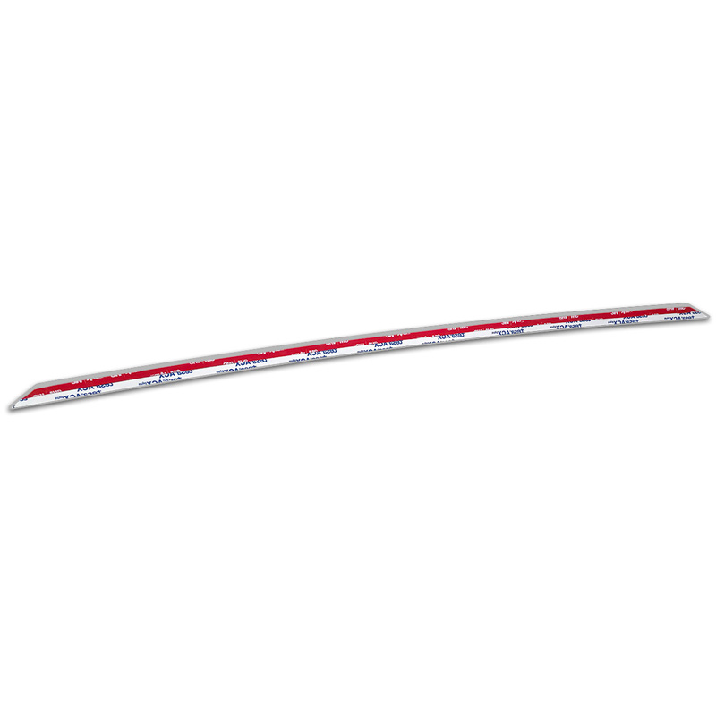 Avisa Revêtement d'habillage du hayon du coffre inox Chrome sur mesure pour Volvo V60 II 2018-
