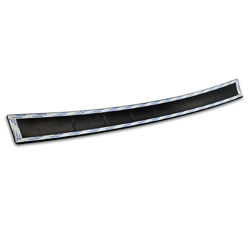 Protection de seuil arrière inox noir mat sur mesure pour Mercedes Classe-E (S214) Estate 2023- 'Ribs'