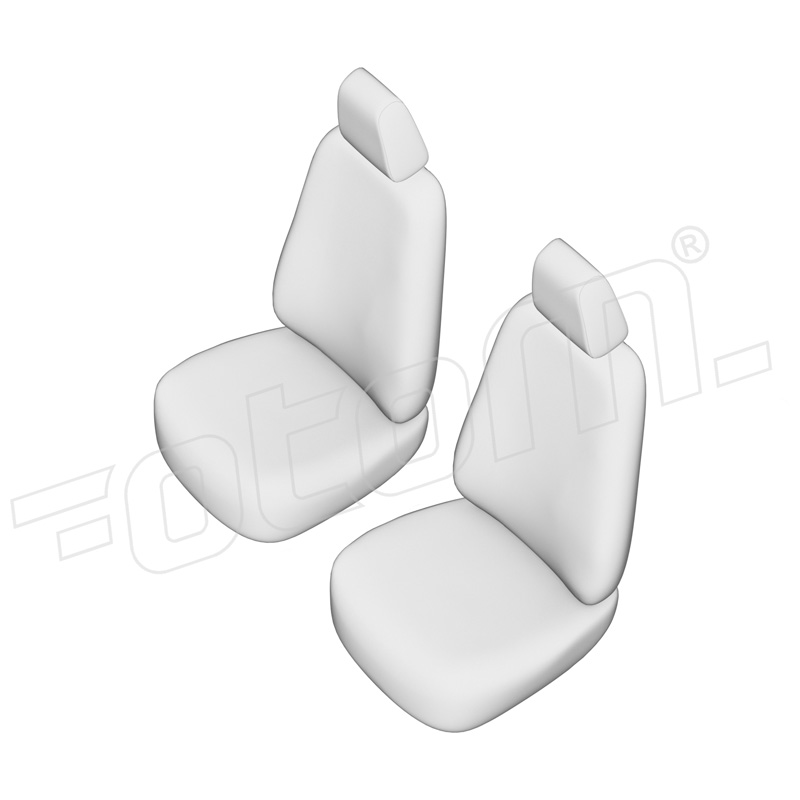 Original Design Housses de siège en tissu 1+1 sur mesure pour Nissan Townstar 2021-