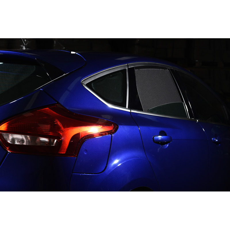 Set de Car Shades sur mesure pour Ford Focus 5 portes 2011-2018 (6-pièces)