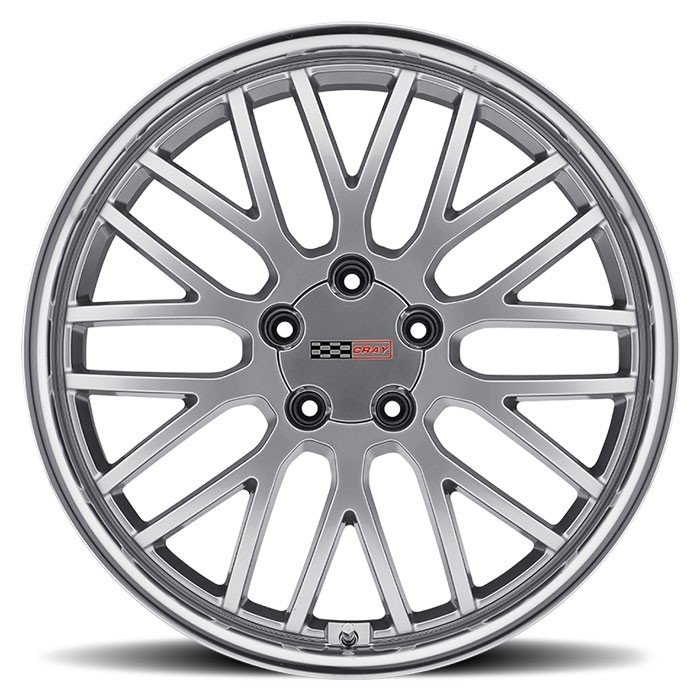 Velgen Cray Manta 18x10,5 5x120,65 ET65 Zilver + Machined Rand