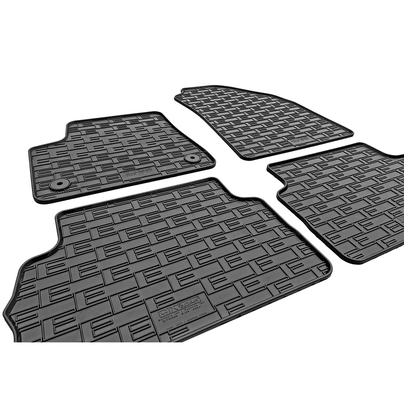Set tapis de caoutchouc sur mesure pour Citroën e-C3 IV 2024- (4-pièces + points de fixage)