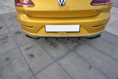 Diffuser Volkswagen Arteon Maxton Zwart Glans