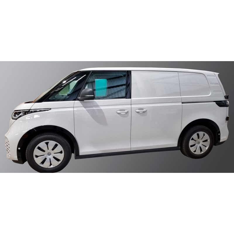 RGM Set extensions de garde-boue sur mesure pour Volkswagen ID.Buzz 2022- empattement court - Noir brillant (avec Park Assist)