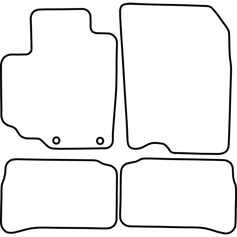 Set de tapis de sol sur mesure pour Suzuki Vitara 2015- incl. Hybrid