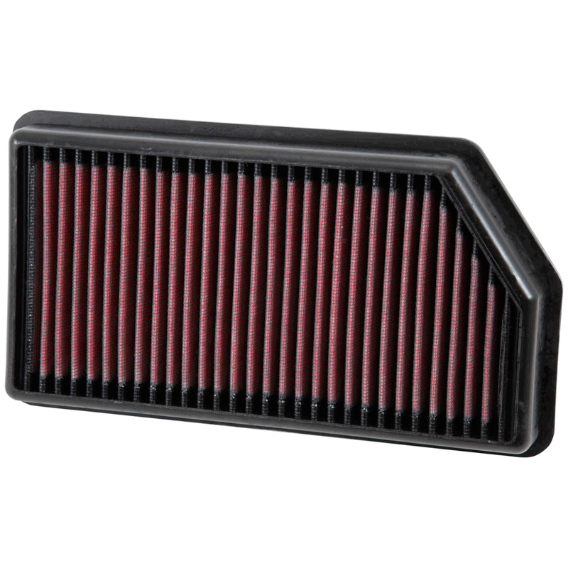 K&N Filtre à air de remplacement sur mesure pour Hyundai I30 1.4 2012-2014, 1.6D 3/2012-, 1.6 Turbo 2015-2016 / Kia Ceed 1.6D, 1.6 Turbo 2012- , Kia Forte Koup 1.6 2014-2015, Forte5 1.6 2014-2105 (33-3008)