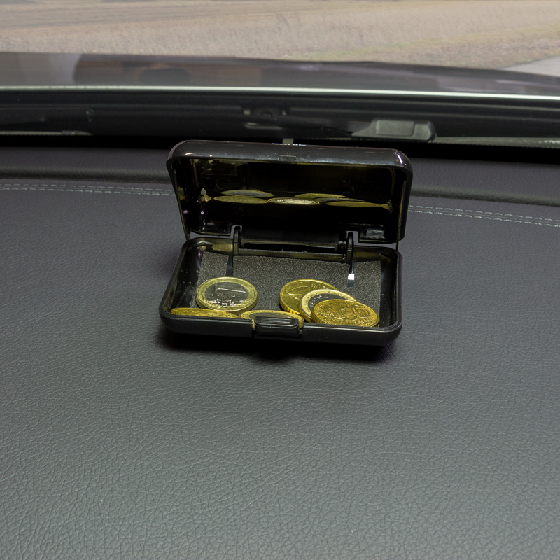 Box monnaies universel 8,2x7x3,5cm