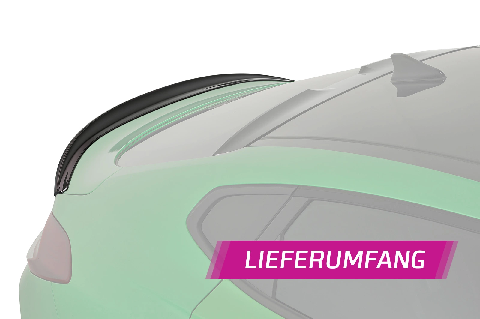 Achterspoiler Hyundai i30 N (PD) Fastback 2017–heden – CSR Automotive – Glans Zwart