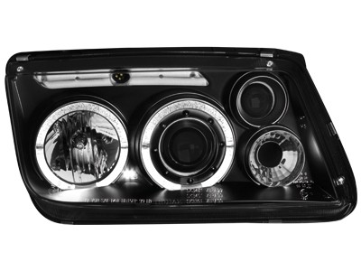 Phares VW Bora Angel Eyes noire