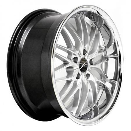 Z-Performance Two Hyper Silver Inox 8x19 5x120 ET38 Velgen