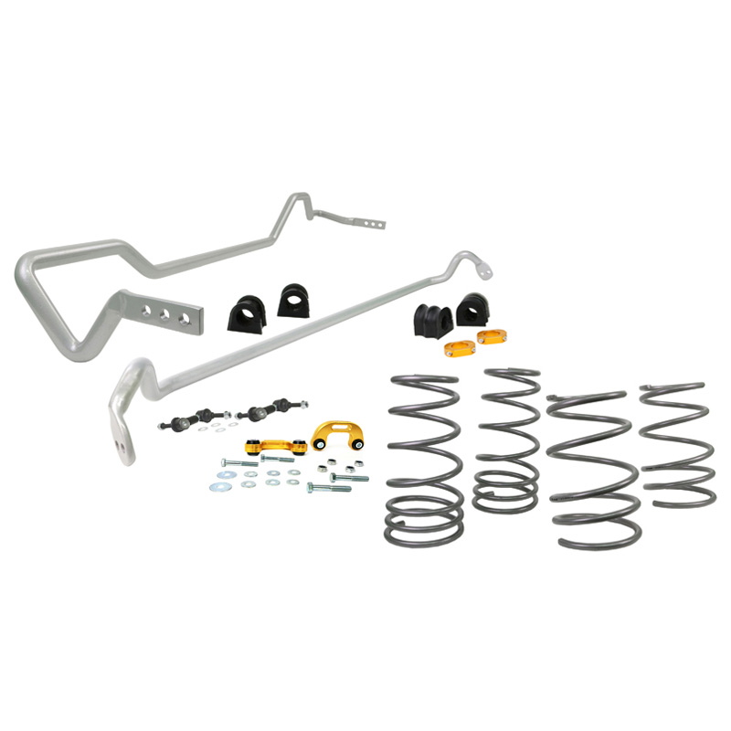 Whiteline Grip-Série 1 Kit de barre stabilisatrice et de ressort d'abaissement sur mesure pour Subaru Impreza Sedan GD 2.0 4WD 2005-