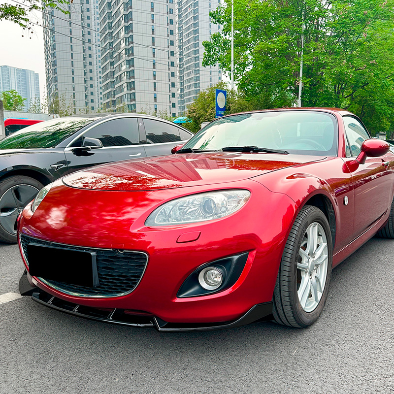 Spoiler avant sur mesure pour Mazda MX-5 (NC) Facelift 2009-2015 (ABS Noir luisant)