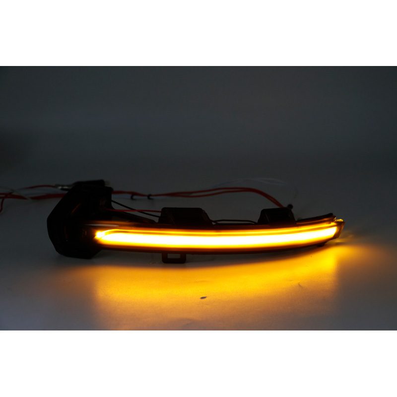 Set de Clignotants de Rétroviseurs LED sur mesure pour Volkswagen Passat (3G) 2014- & Arteon 2017- - Fumée - incl. Feux Dynamiques