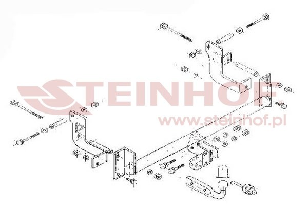 Trekhaak Fiat Scudo 1995-2001