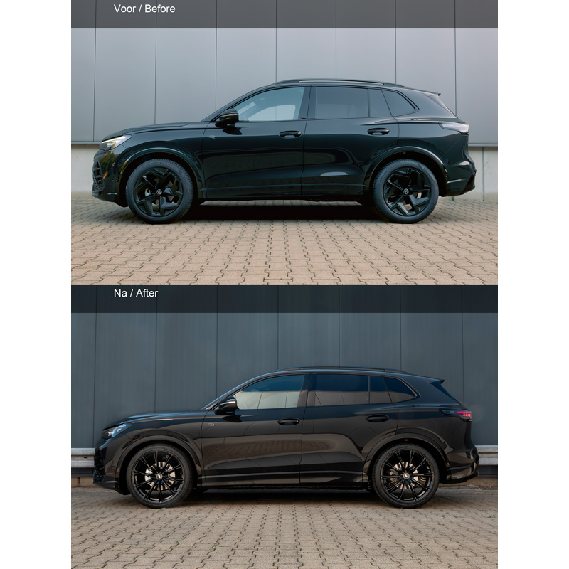H&R Système de ressort réglable en hauteur sur mesure pour Volkswagen Tiguan (CT1) / Skoda Kodiaq (PS7) 1.5 eTSI MHEV 2024- AV25-40/AR25-45mm