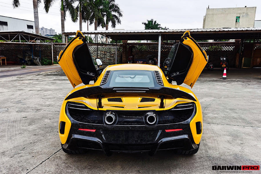 McLaren 650S MP4 12C Full 675LT Style Autoclave Carbon Fiber Achter Body Kit 2011-2017