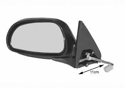 spiegel, 4 drs, elektr verstelb, rechts Mazda 626, 1992-1997