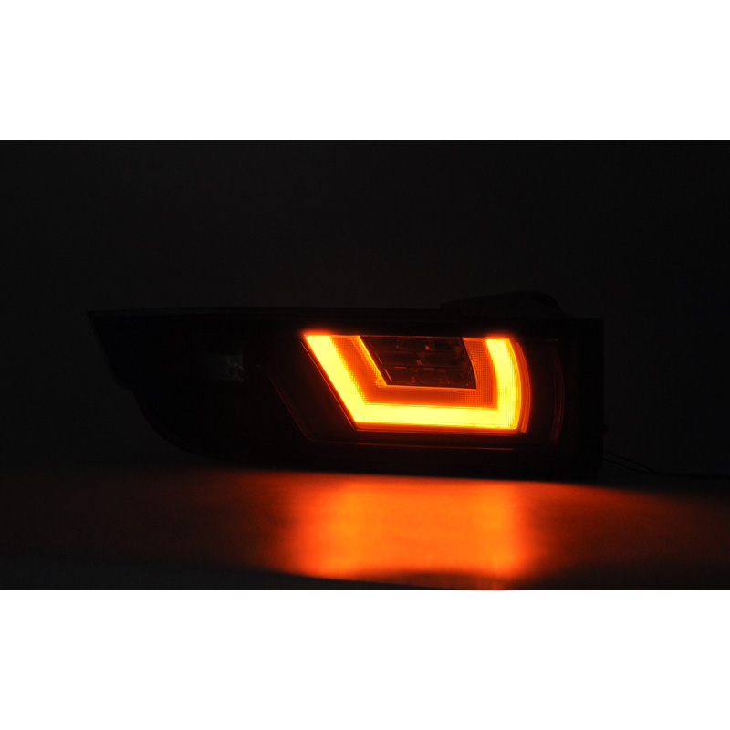 Set de Feux Arrière LED sur mesure pour Range Rover Evoque 3/5-portes 2012-2018 - Fumée - incl. Feux Dynamiques