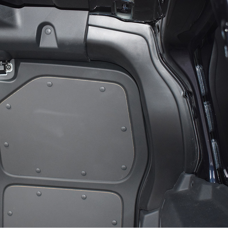 RGM Protections de montant de porte arrière intérieur pour Volkswagen ID.Buzz Cargo 2022- - Noir (ABS)