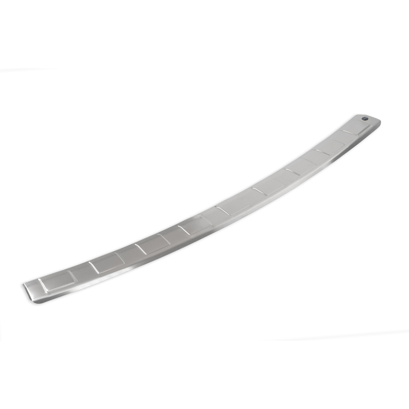 MAX6 Protection du pare-chocs arrière en acier inoxydable brossé sur mesure pour Skoda Octavia IV Kombi (NX) 2020-