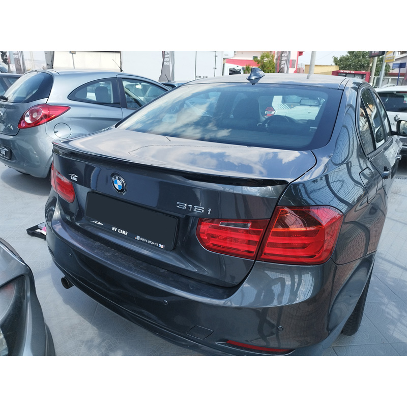 Lèvre spoiler arrière sur mesure pour BMW serie 3 F30 Sedan 2011-2018 (PU)