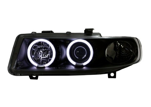 Phares Seat Leon 1M Angel Eyes Ice CCFL