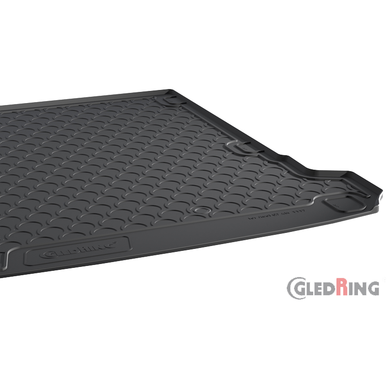 Coquille coffre-arrière Rubbasol (caoutchouc) sur mesure pour Audi Q7 2015- (5-personnes)