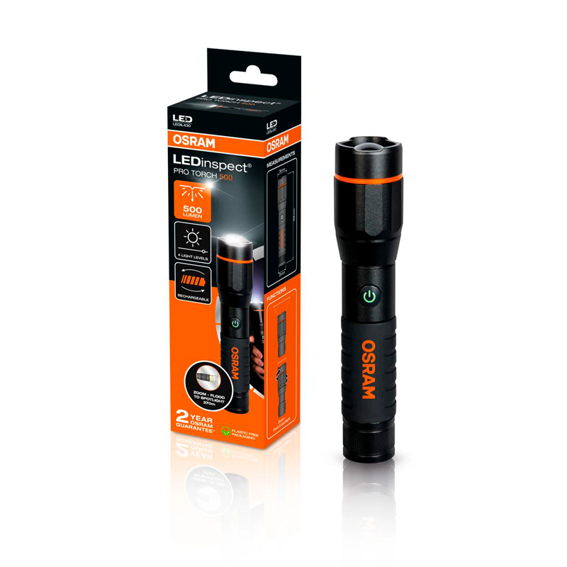Osram LEDinspect® PRO TORCH 500 - Lampe d'inspection manuelle